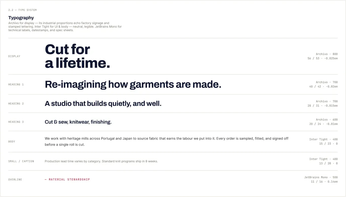 Construction Company Website design detail 2
